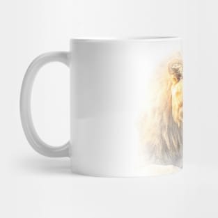 Lion Animal Wildlife Jungle Nature Safari Adventure Discovery Africa Digital Painting Mug